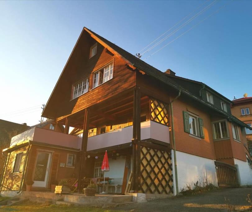 Idyllische Kleine Ferienwohnung Im Schwarzwald Friedenweiler Ngoại thất bức ảnh